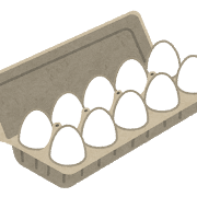 卵が割れない容器